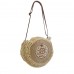 Bolso De Hombro Rafia 